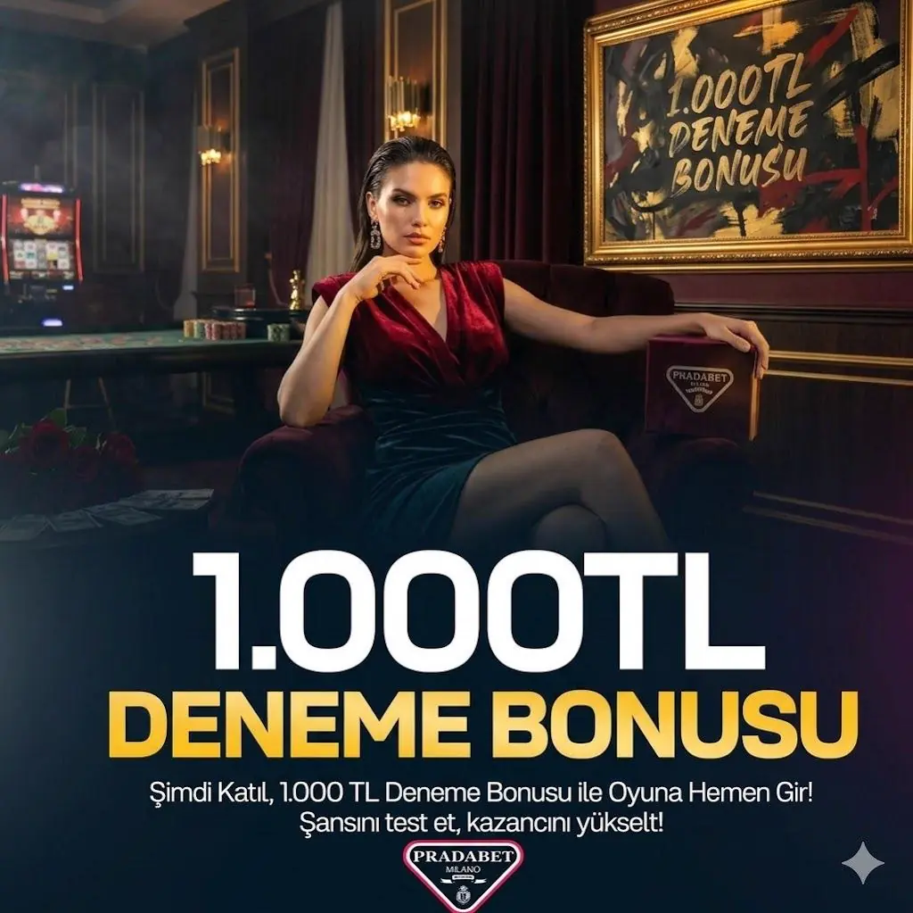 PRADABET - Pradabet · 1.000₺ Deneme Fırsatı