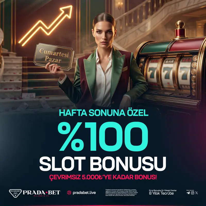 PRADABET - Pradabet · Hafta Sonu %100 Slot